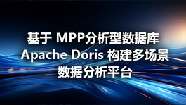 基于 MPP分析型数据库 Apache Doris 构建多场景数据分析平台