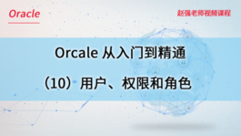 Oracle数据库从入门到精通（10）用户、权限和角色