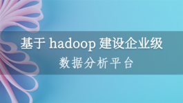 基于hadoop建设企业级数据分析平台